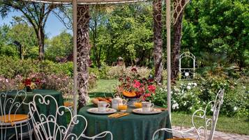 Blick auf den Garten