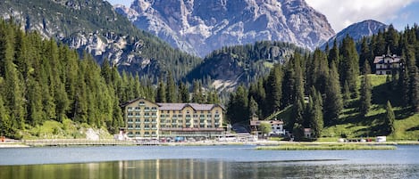 Façade de l’hébergement