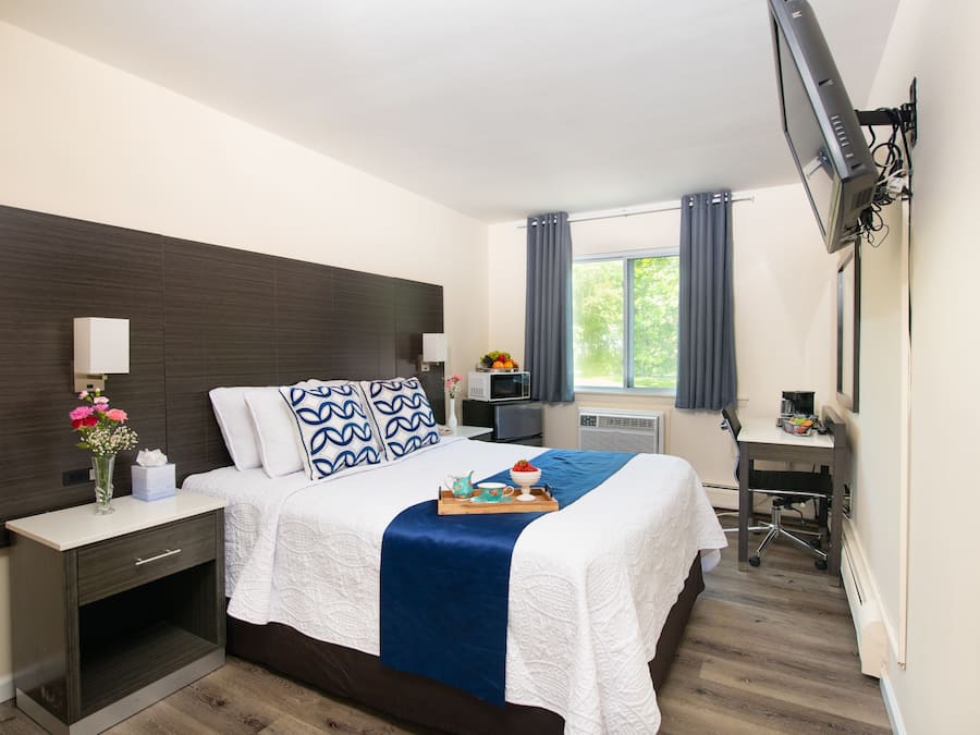 Standard Room, 1 Queen Bed, Non Smoking | Desk, iron/ironing board, free cots/infant beds, free WiFi