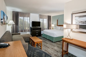 In-room safe, desk, blackout curtains, iron/ironing board