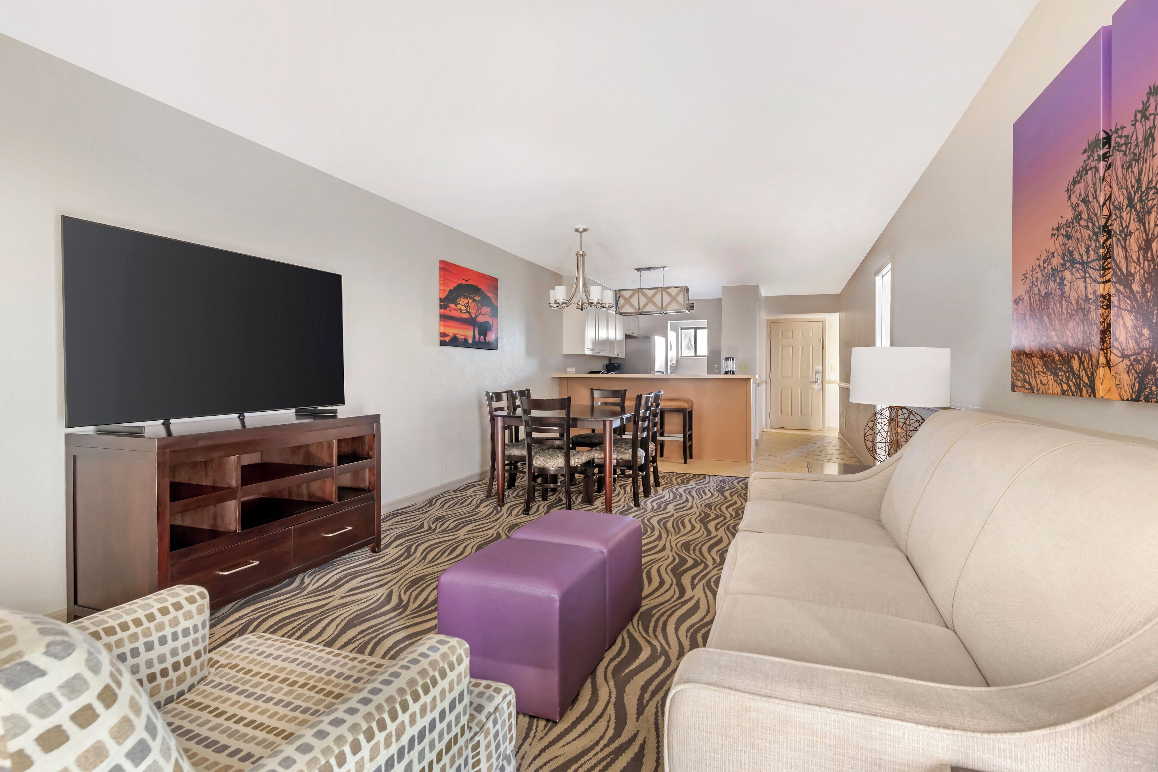 condo, 2 bedrooms, kitchen | living area | tv, dvd player, ping pong