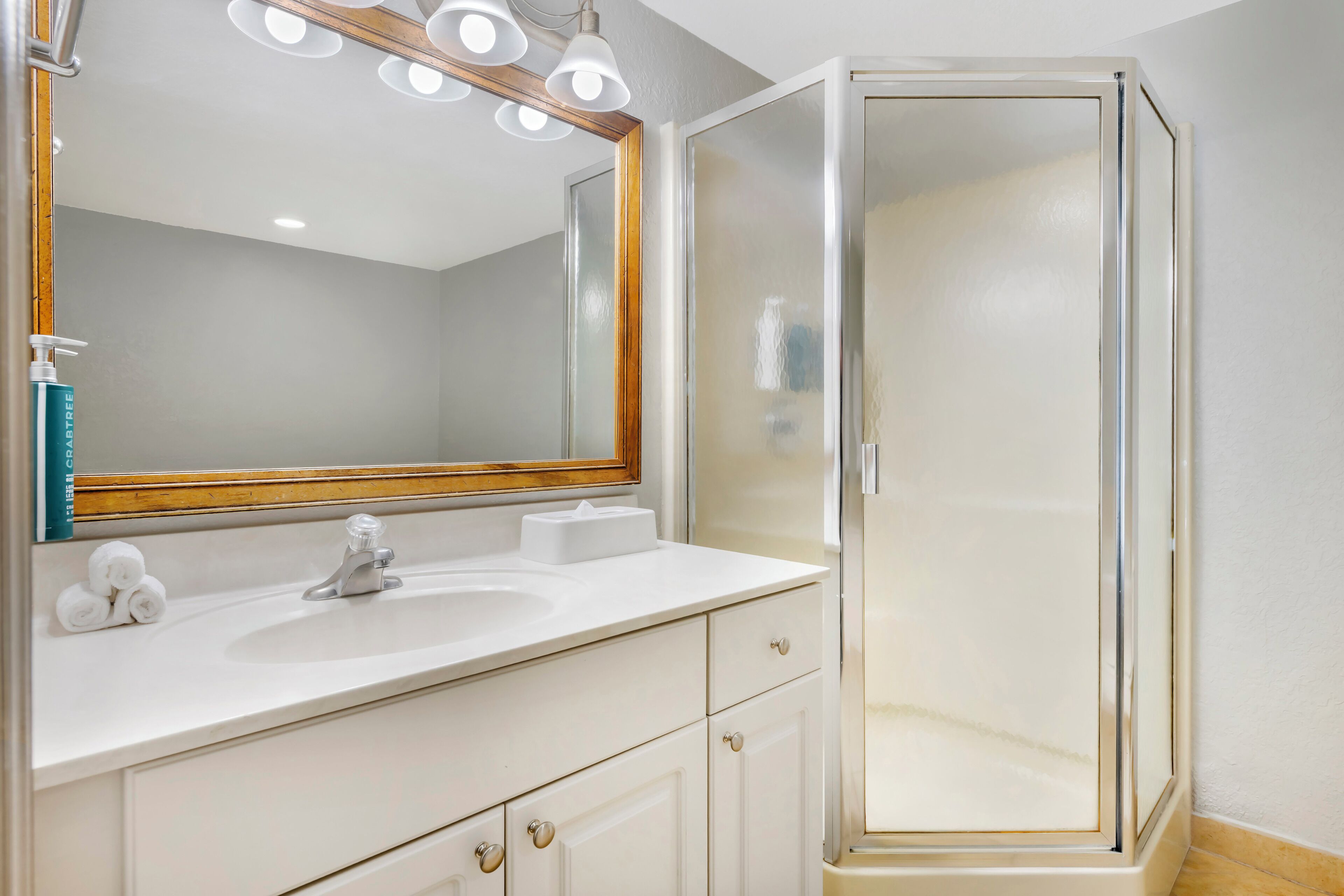 condo, 2 bedrooms, kitchen | bathroom | combined shower/bathtub, deep-soaking bathtub, free toiletries