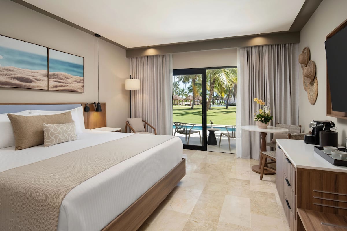 Literie de qualité supérieure, couette en duvet d'oie, minibar