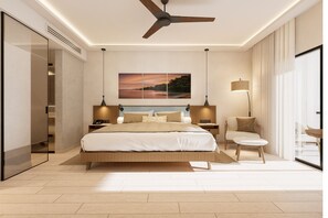 高級寢具、羽絨被、迷你吧、房內夾萬