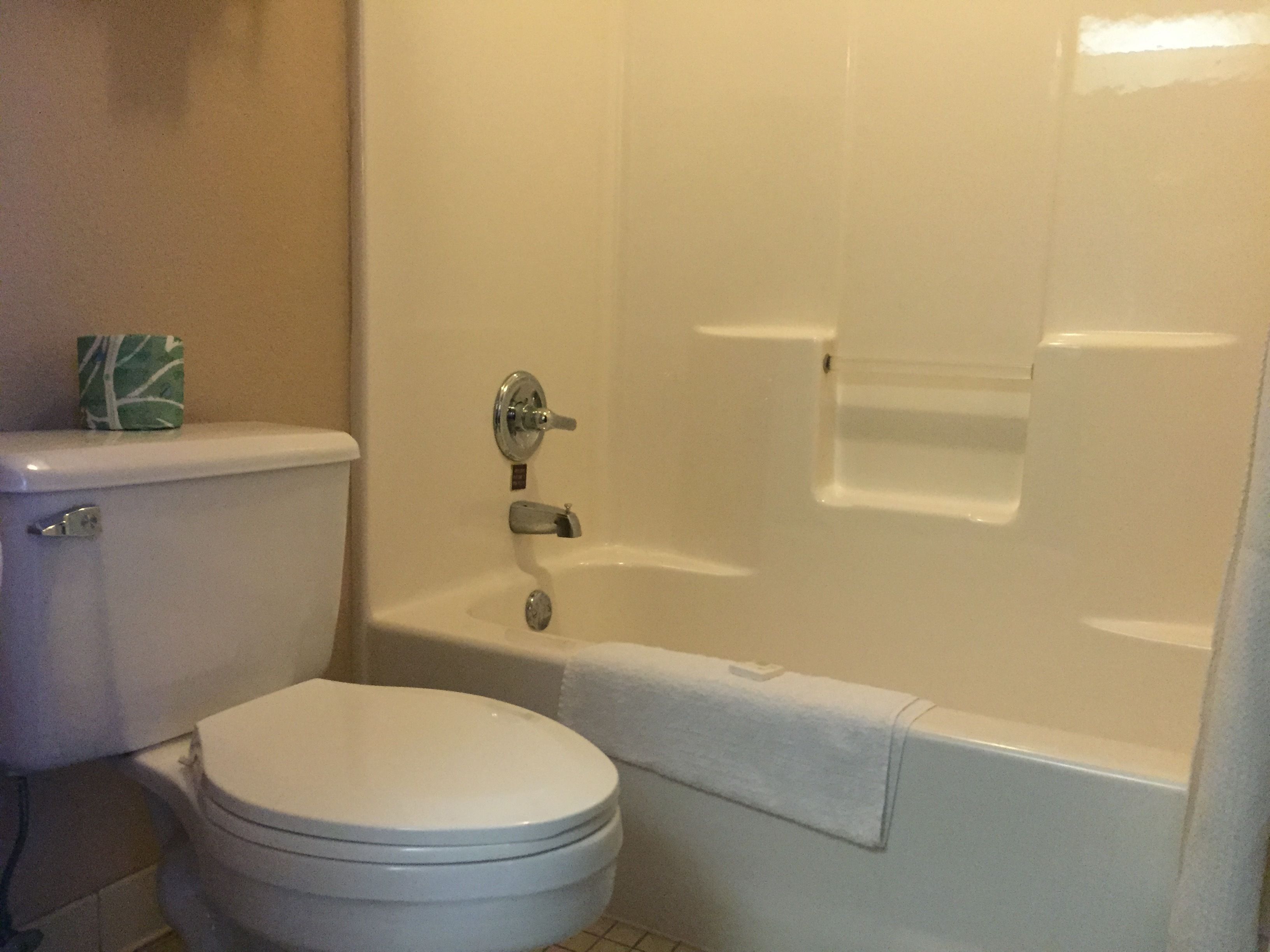 Free toiletries, hair dryer, towels, soap