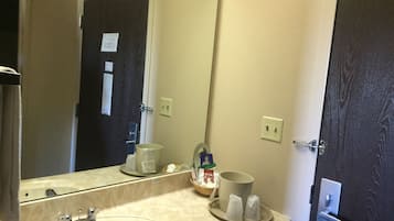 Free toiletries, hair dryer, towels, soap