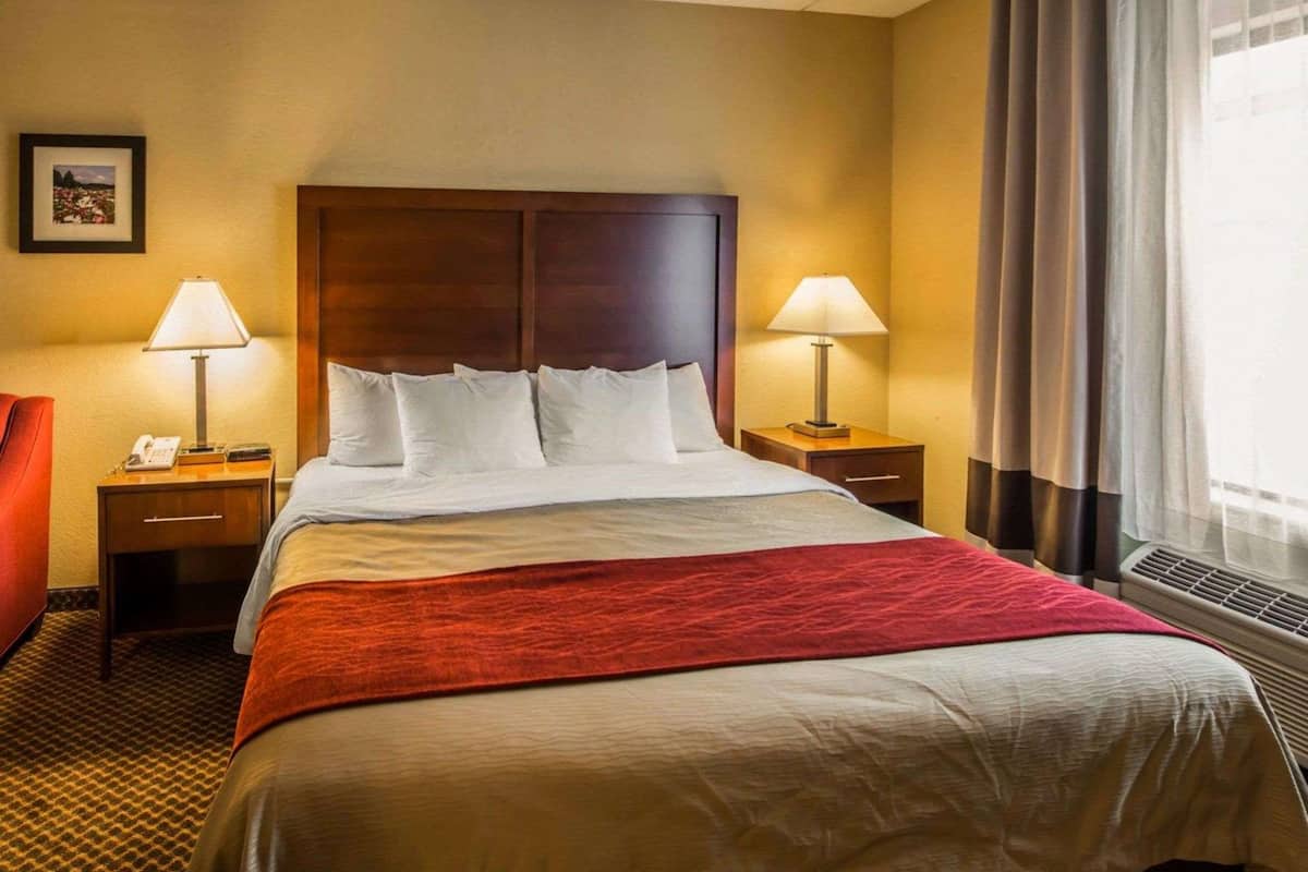 Standard Suite, 1 King Bed, Jetted Tub | Premium bedding, pillow-top beds, in-room safe, desk