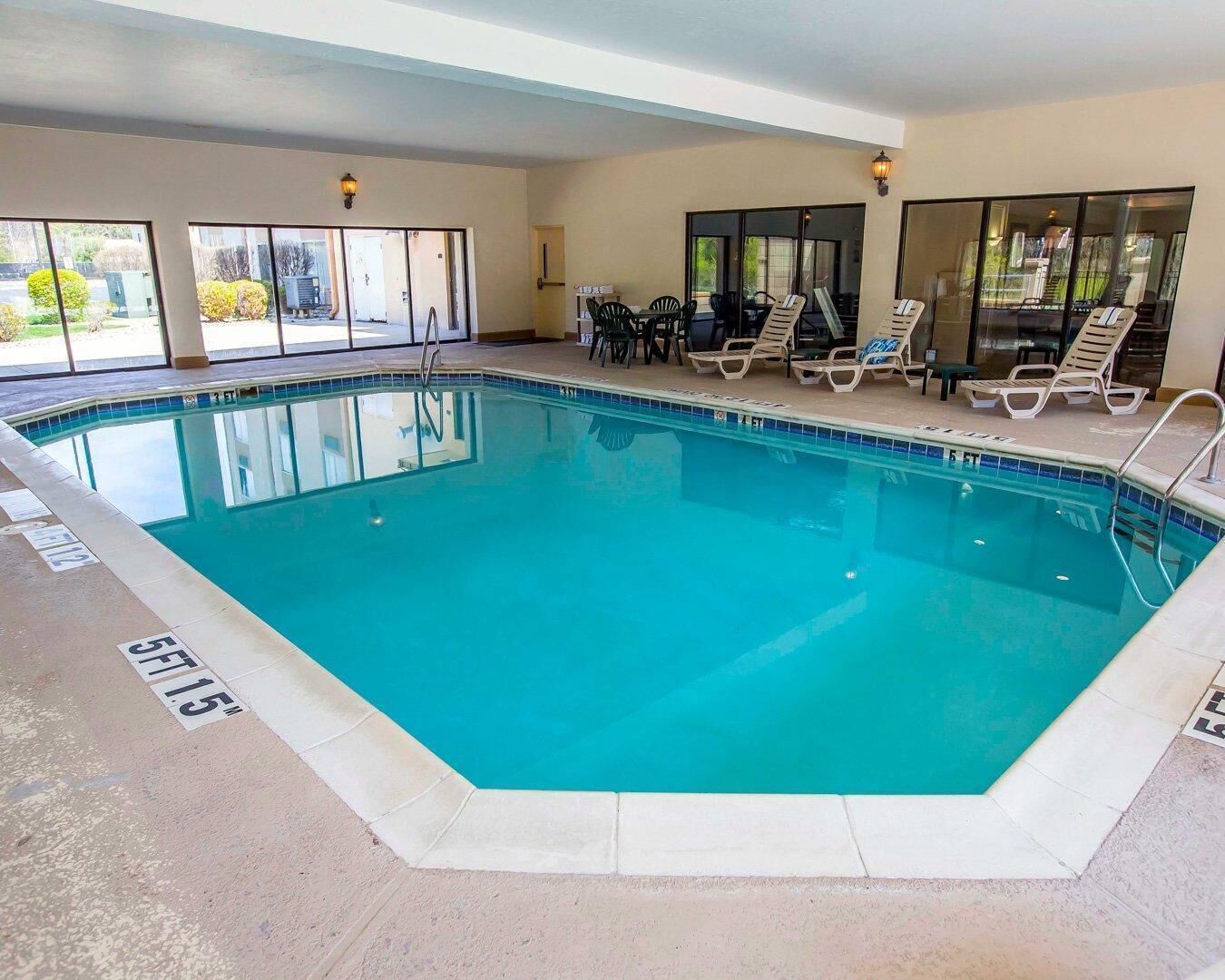 Piscine couverte