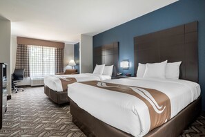 套房, 2 张大床, 无烟房 | 办公桌、熨斗/熨衣板、折叠床/加床（额外收费）、免费 WiFi