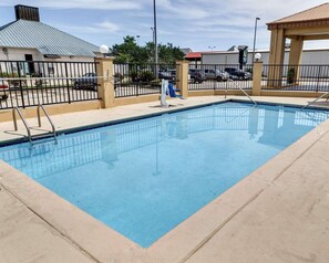 Seasonal outdoor pool