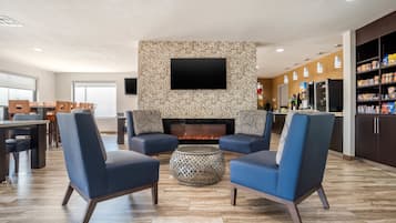 Sala de estar en el lobby