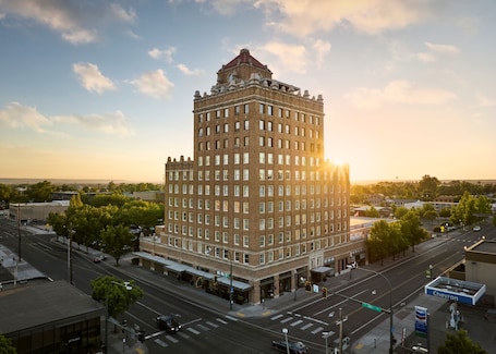 Ansicht von oben. The Marcus Whitman Hotel