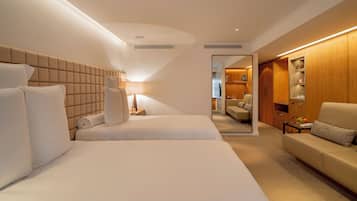 1 habitación, ropa de cama de alta calidad y minibar