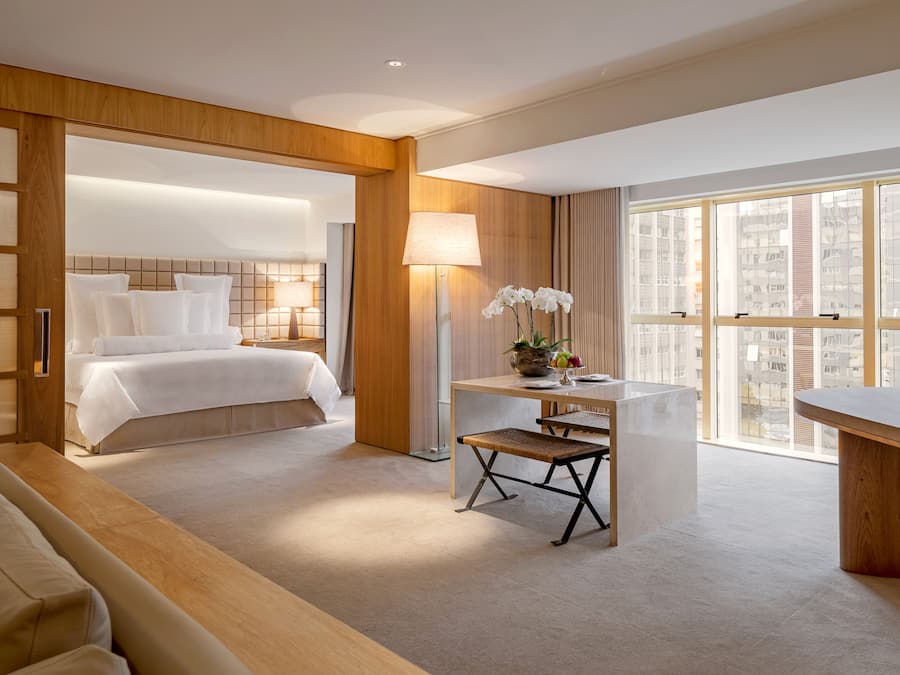 Superior suite (Emiliano) | 1 slaapkamer, luxe beddengoed, een minibar, een kluis op de kamer