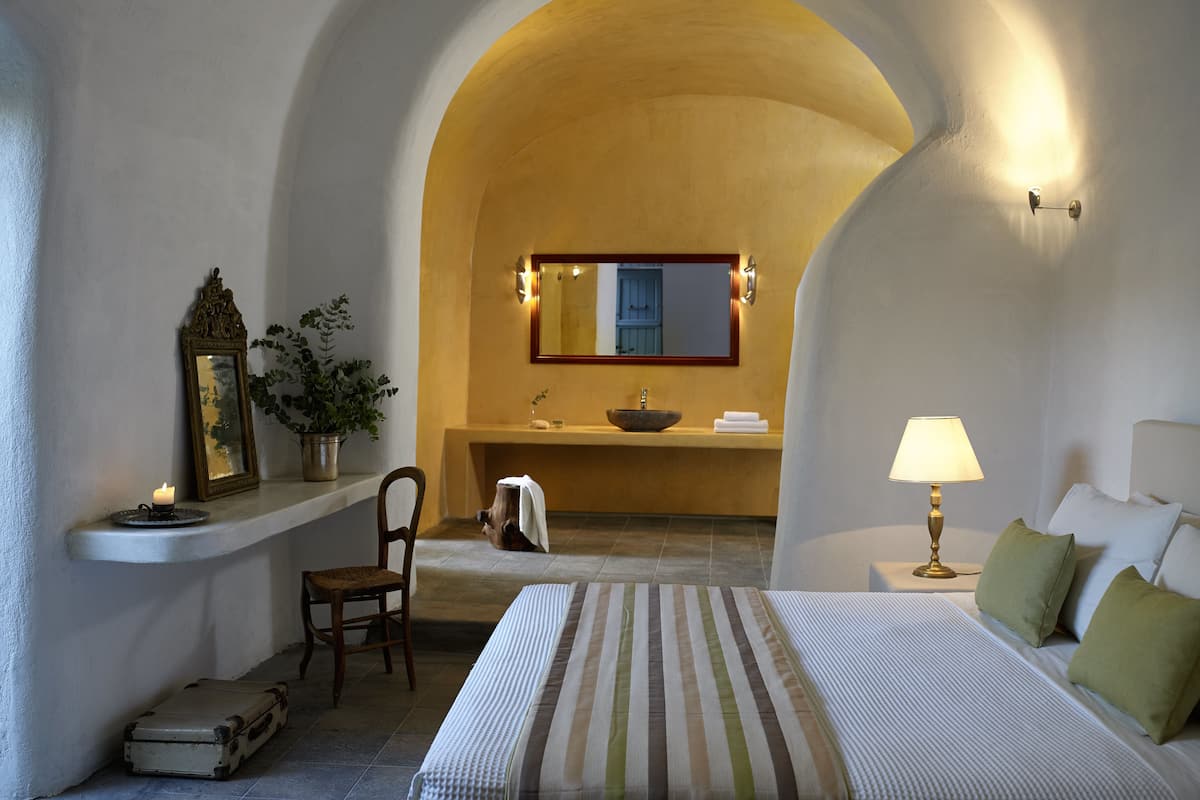 Häämatkasviitti, merinäköala (Private Jetted Tub) | 1 makuuhuone, egyptinpuuvillaiset lakanat, ylelliset vuodevaatteet