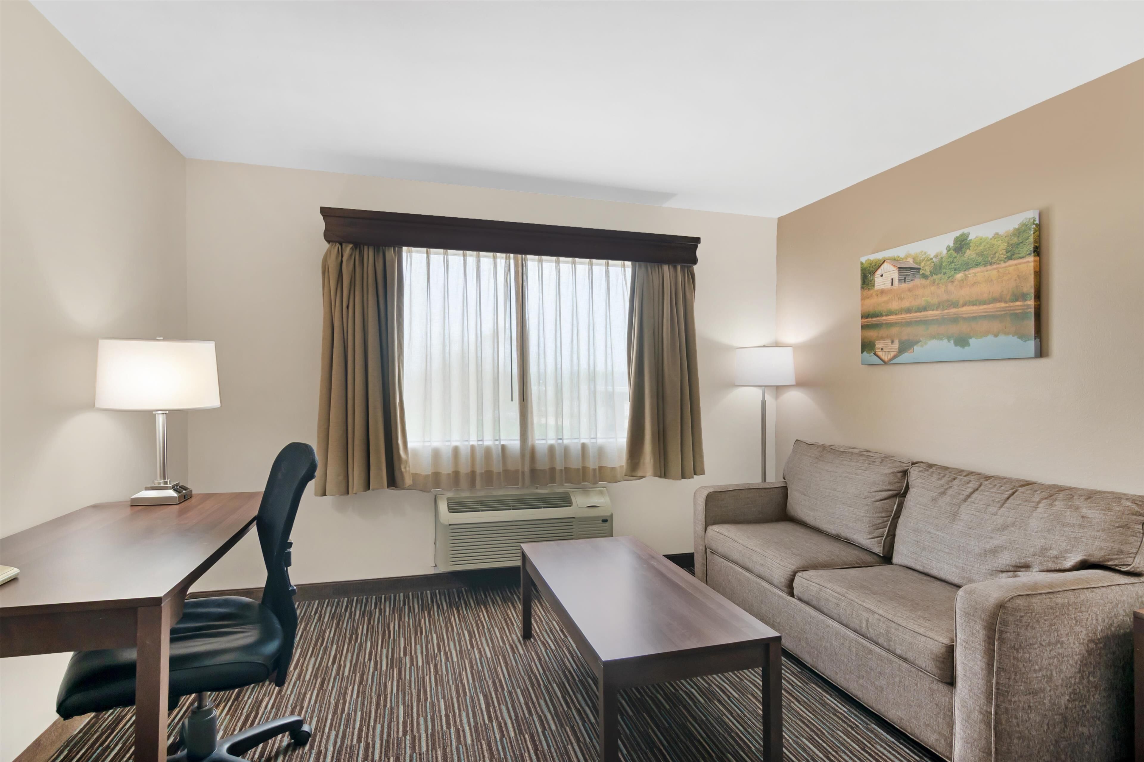 blackout curtains, iron/ironing board, free cots/infant beds