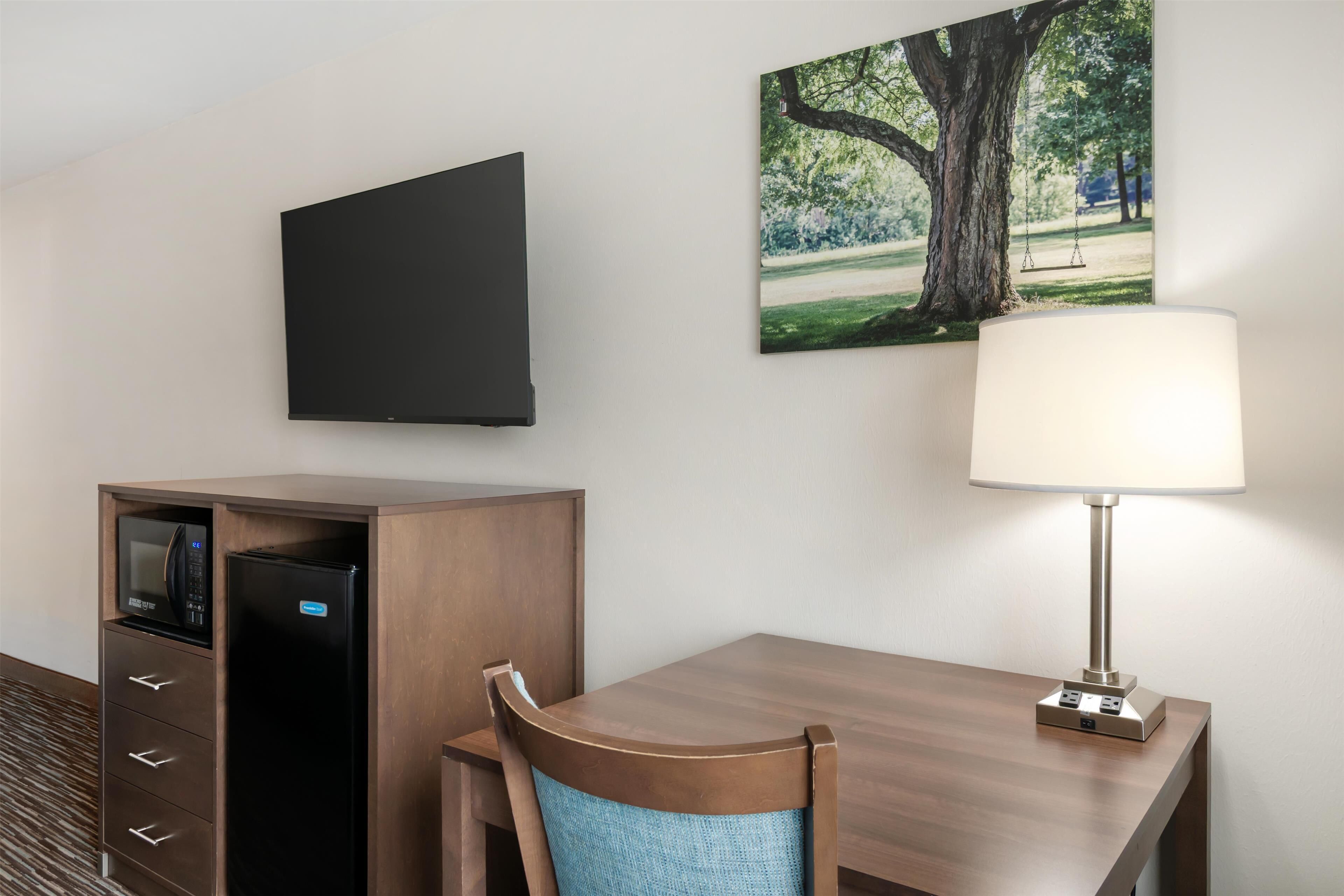 blackout curtains, iron/ironing board, free cots/infant beds