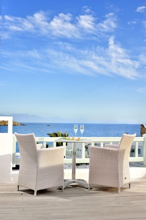 Cozy Honeymoon Suite Sea View | Terrasse/patio