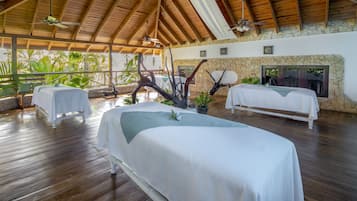 Salas de tratamiento para parejas y tratamientos corporales