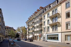 Façade de l’hébergement