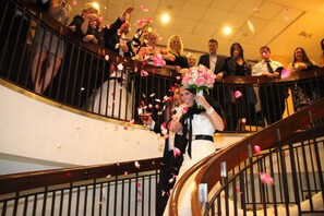 Área interna para casamento