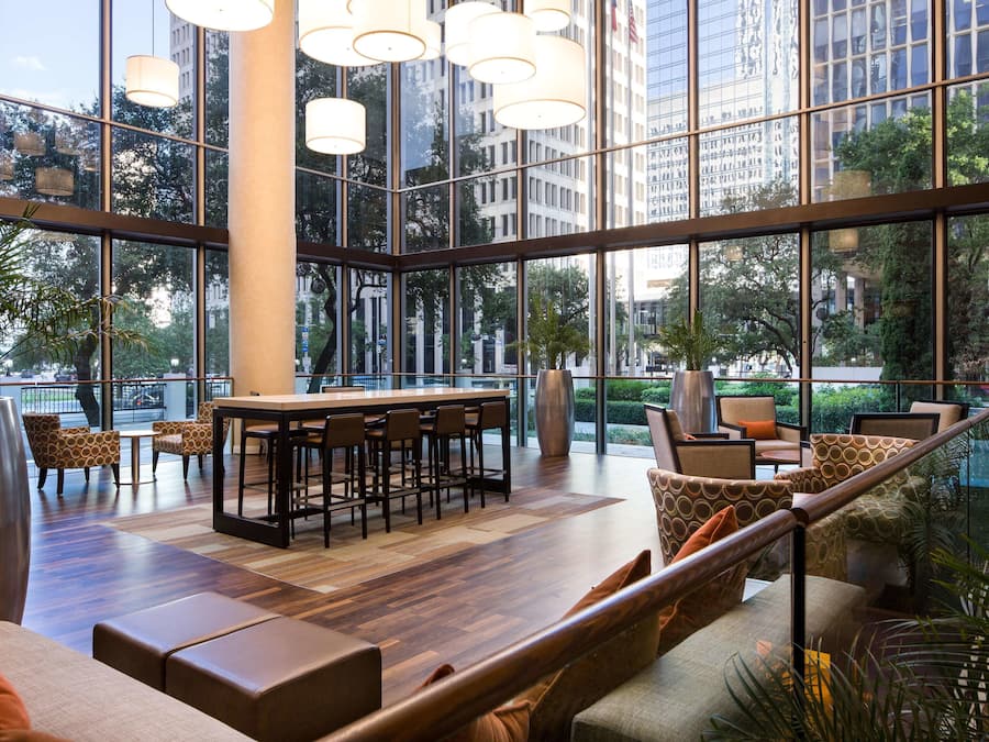 Kawasan tempat duduk lobi