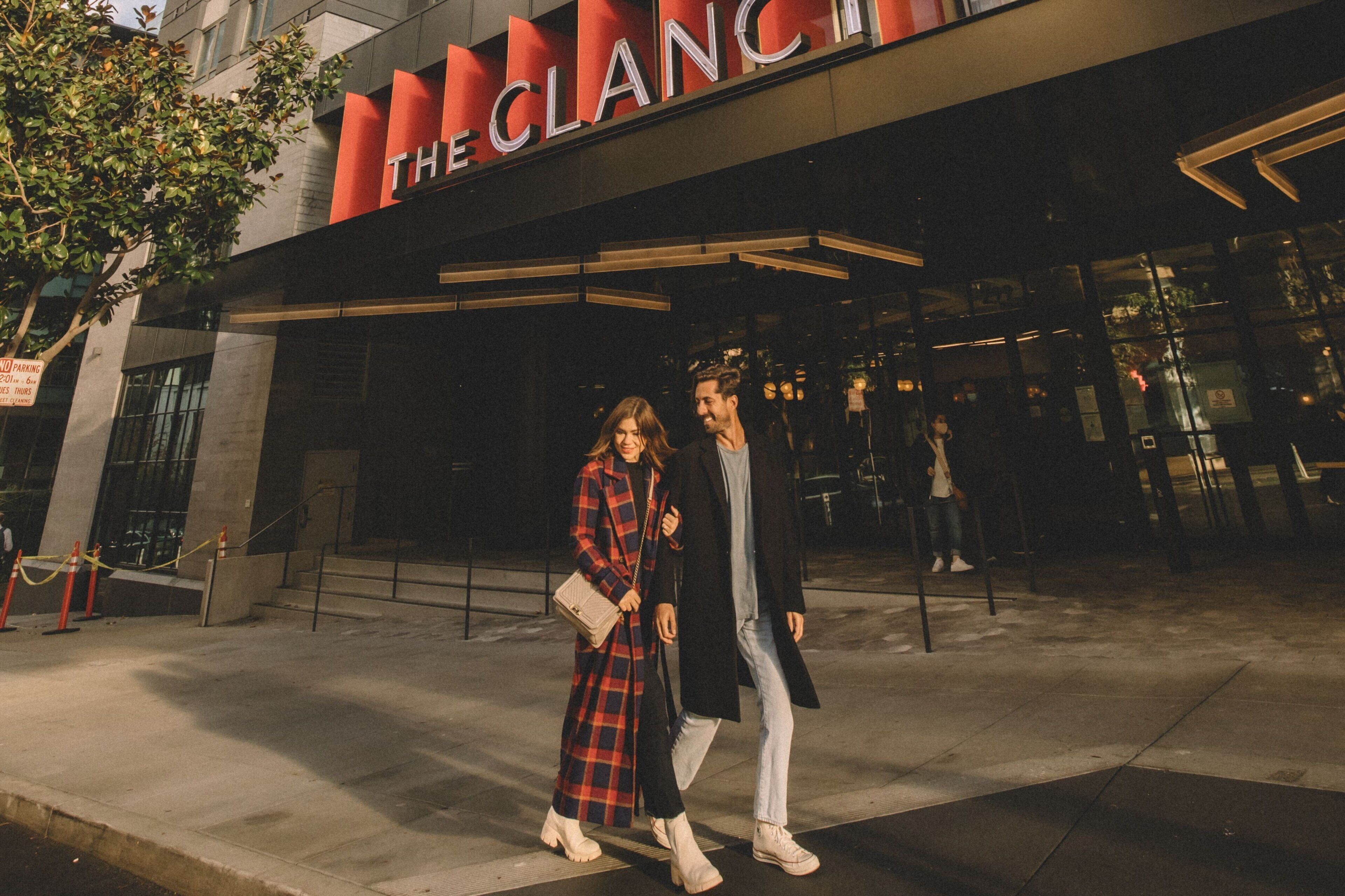 front of property – evening/night