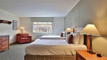 Hotel Room, 2 Queen Beds | Desk, blackout drapes, iron/ironing board, free WiFi