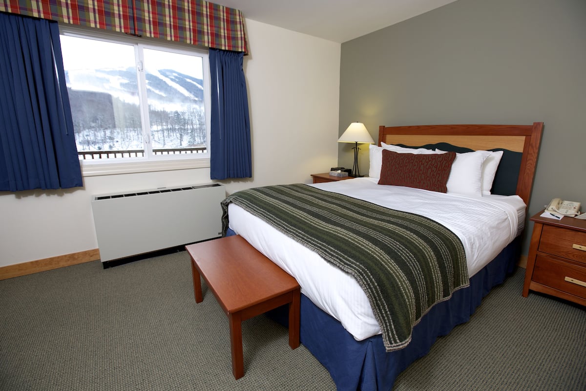 Suite, 1 Bedroom | Desk, blackout drapes, iron/ironing board, free WiFi