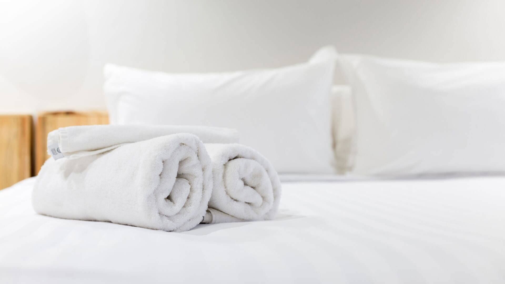 Ropa de cama hipoalergénica, edredón y minibar 