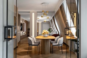 Presidential Suite, 1 King Bed | In-room safe, desk, laptop workspace, iron/ironing board
