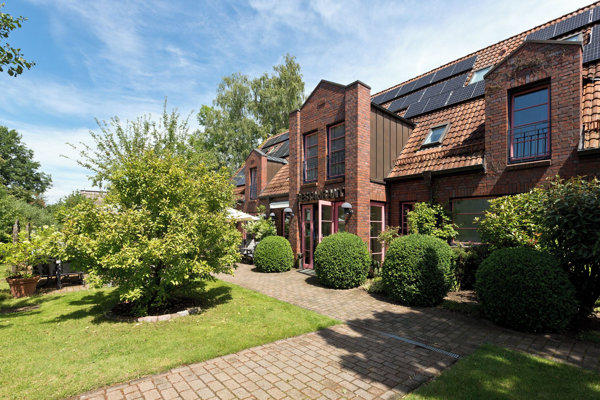 Fachada del alojamiento