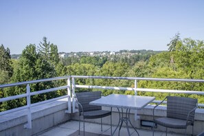 Chambre Deluxe, terrasse, vue parc | Terrasse/Patio