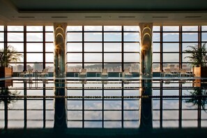 Una piscina techada