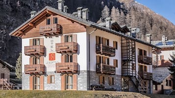 Fassade der Unterkunft