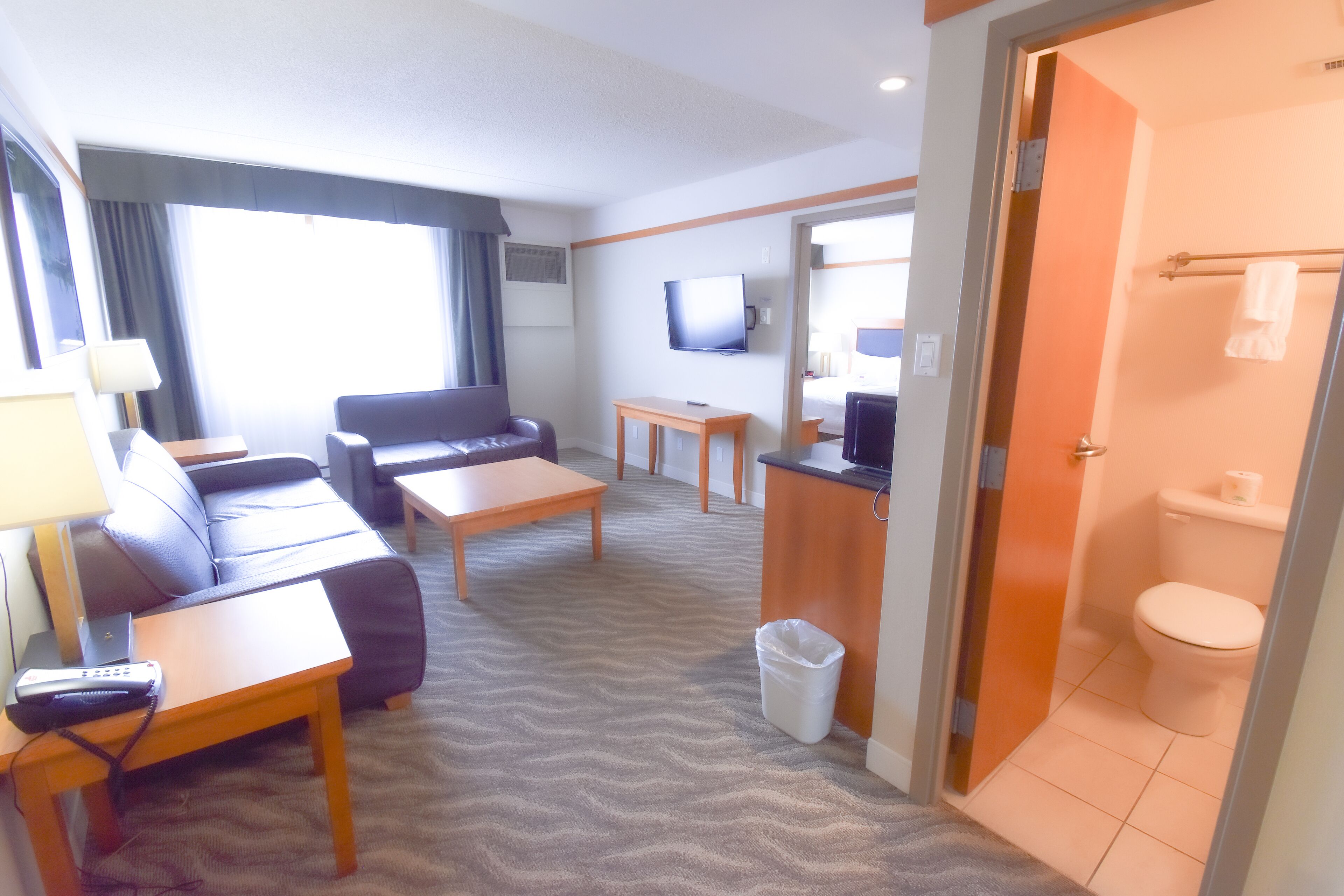 executive suite | living area | 42-inch lcd tv with cable channels, tv