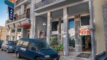 Voorkant van accommodatie