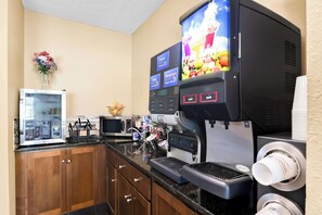 Kontinental frokost er inkludert
