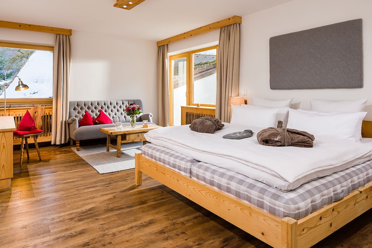 1 slaapkamer, een minibar, een kluis op de kamer