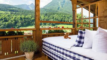 Senior Suite Alm | Vista del balcón