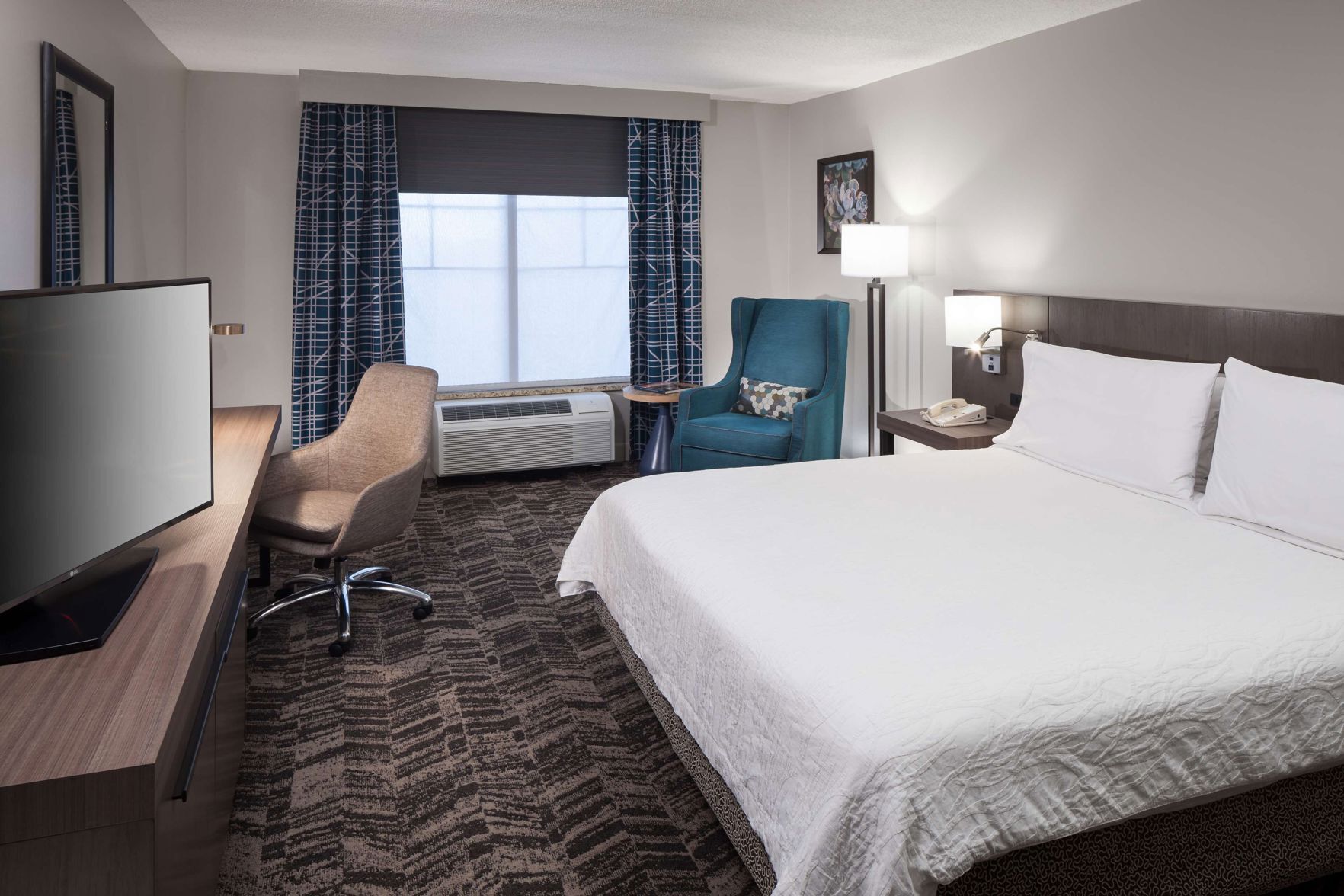In-room safe, iron/ironing board, free cribs/infant beds, free WiFi
