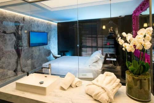 Premium-Doppelzimmer | Badezimmer