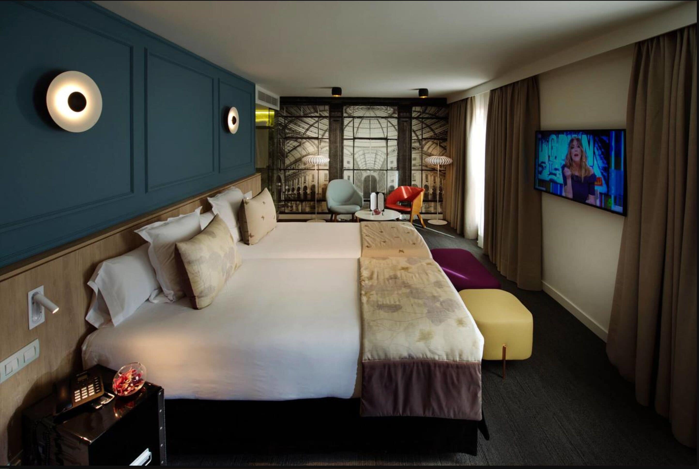 premium double room | 1 bedroom, minibar, in-room safe, iron/ironing board