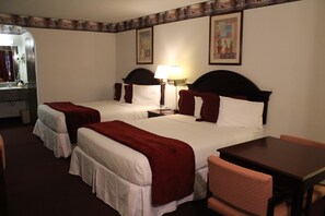 Two Doubles Non Smoking | 1 bedroom, desk, blackout curtains, iron/ironing board - Dodge House Hotel & Convention Center (Dodge City)