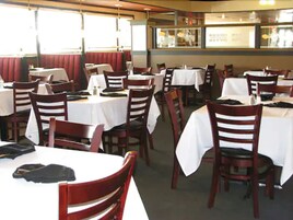 Lunch and dinner served, American cuisine