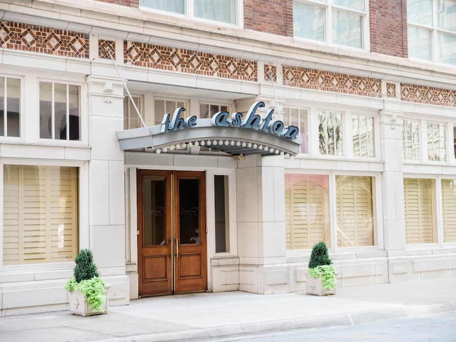 Entrada de la propiedad