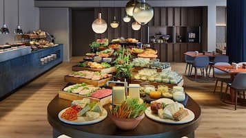 Daily buffet breakfast for a fee