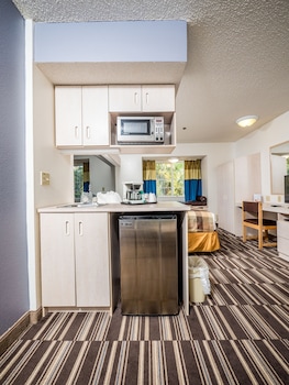 Studio Suite, 1 Queen Bed, Accessible, Non Smoking (Mobility/Hearing Impaired) | In-room safe, desk, iron/ironing board, cribs/infant beds at Microtel Inn & Suites by Wyndham Palm Coast I-95