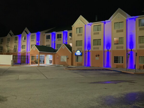 Front of property – evening/night