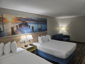 Studio Suite, 2 Queen Beds, Non Smoking | Individually decorated, individually furnished, desk, laptop workspace
